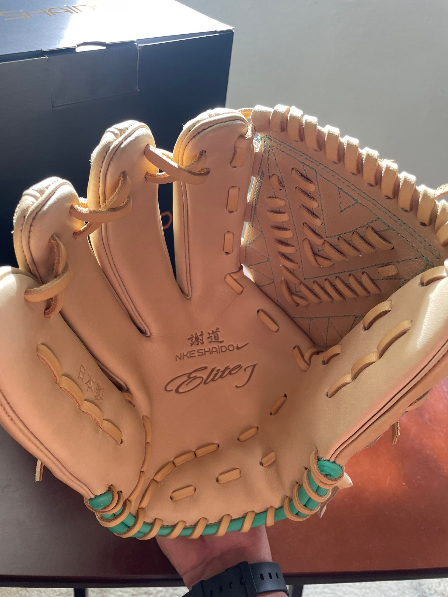レア ほぼ新品 Nike 謝道　Elite J Baseball Glove Nike SHA|DO Elite J series Baseball Fielding Glove (Right