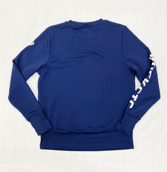 Asics Florida Rockets French Terry Crew Sweatshirt Women's M Navy Blue S162A055