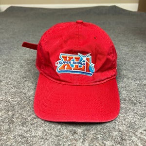 Indianapolis Colts Mens Hat Cap Red Strapback Super Bowl XLI Football NFL Reebok