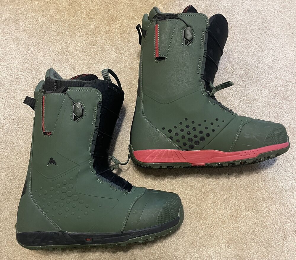 Burton Ion Snowboard Boots Green Men's 9 | SidelineSwap | Buy and