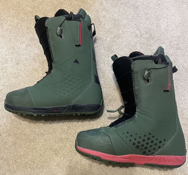 Burton Ion Snowboard Boots Green Men's 9 | SidelineSwap | Buy and
