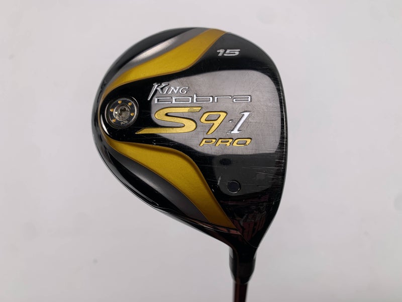 Cobra S9-1 Pro 3 Fairway Wood 15* Matrix Ozik Stiff Graphite Mens RH