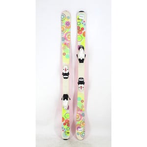 K2 Flowers Kids Skis with Bindings - 136 cm Used