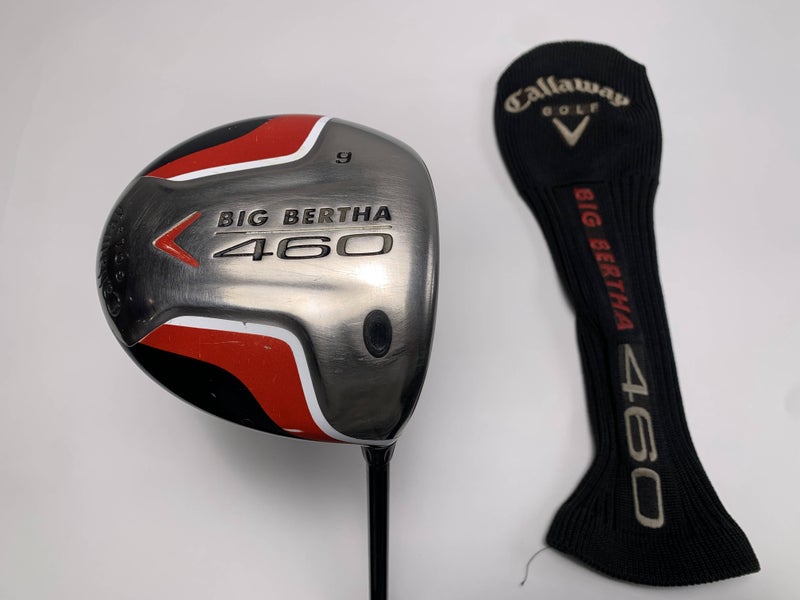 Callaway Big Bertha 460 Driver 9* Aldila NVS 55g Stiff Graphite Mens RH HC