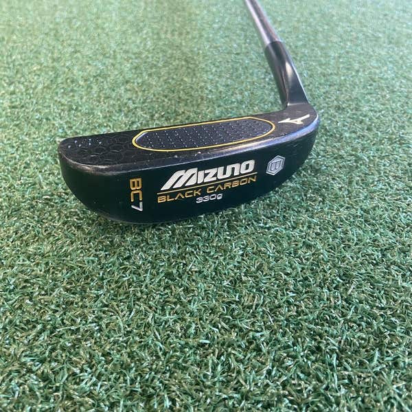 RARE* MIZUNO BETTINARDI BLACK CARBON BC7 BLADE PUTTER 35