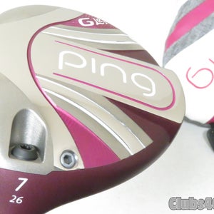 PING Womens G Le2 Fairway 26° 7 Wood ULT 240 LITE Flex +Cover .. LEFT LH  LADIES