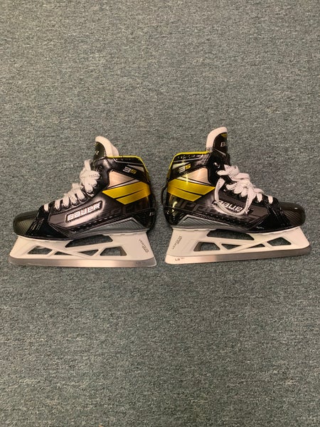 Senior Bauer Supreme 3S Hockey Goalie Skates Regular Width size 10