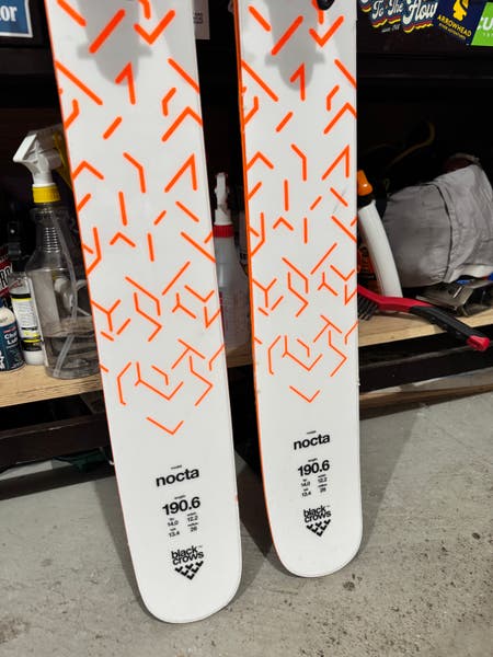 2019 Black Crows Nocta Skis 190cm with Marker Kingpin 13 in