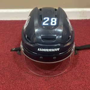 Jacksonville Icemen Medium Warrior Pro Stock (Used) Alpha One Pro Helmet Item#PSIMM