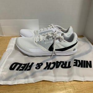 Nike Zoom Rival Waffle 6 White Black DX7998-100 Size 10