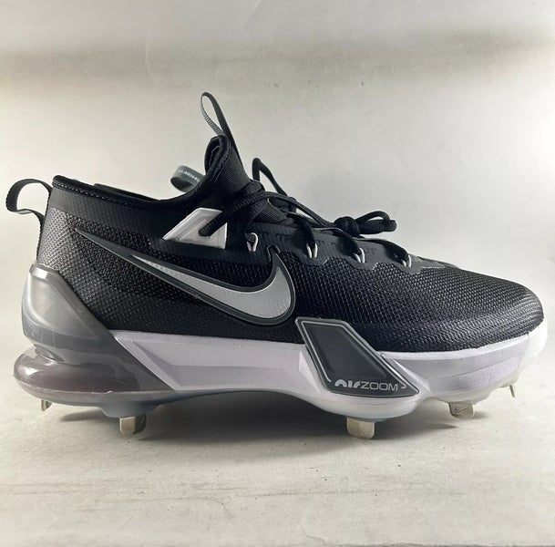 Nike Force Zoom Trout 9 Elite Mens Baseball Cleats Black Size 8.5 FB2906-001