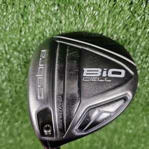 Cobra Bio Cell 3-4 Adjustable Fairway Wood Project X 6.5 Extra Stiff LH 43.5"