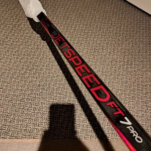 Two (2) Senior CCM Jetspeed FT7 Pro Left Hand Hockey Stick P28 - 75 Flex (New)