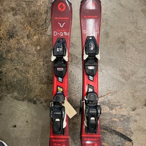 Kid's Blizzard  Brahma 70 cm All Mountain Skis With Bindings (Used)
