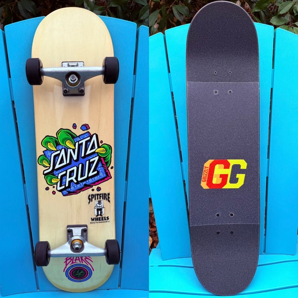 Santa Cruz Johnson Beast Dot Complete Skateboard Stage 9 Indys Mini Logo Wheels