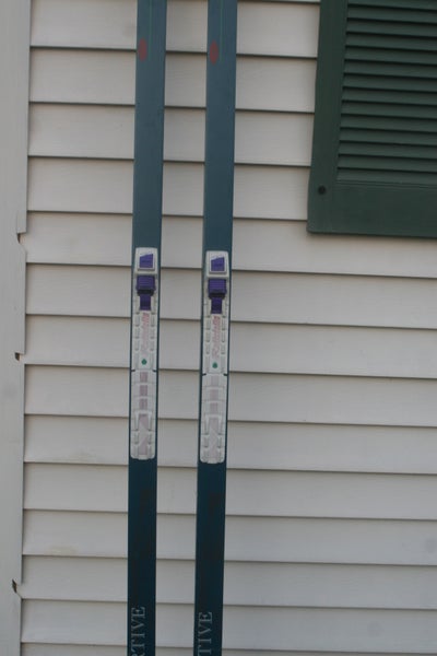 Trak 210 cm Cross Country NO WAX Skis With NNN Bindings