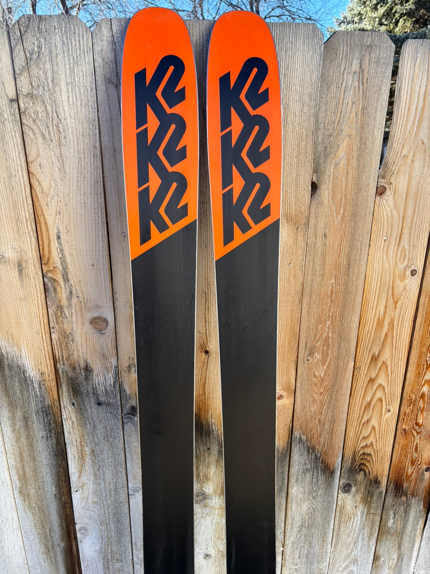 K2 Pinnacle 105 Skis With Marker Griffon Bindings 191cm