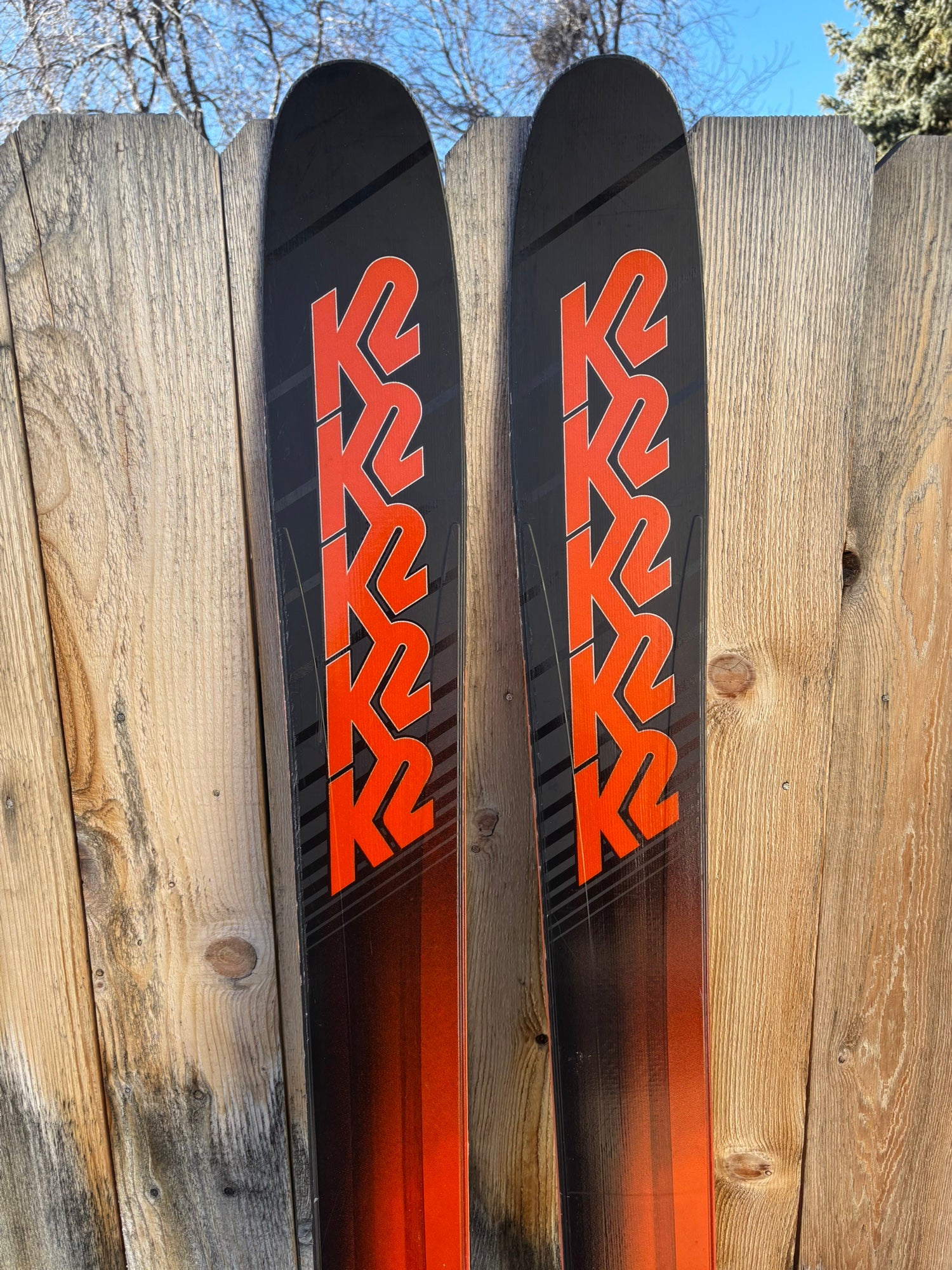 K2 Pinnacle 105 Skis With Marker Griffon Bindings 191cm