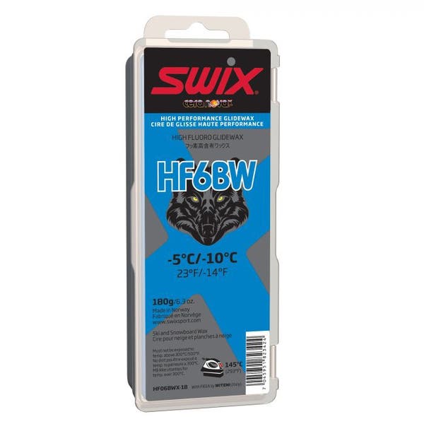 Swix HF6BW HF7BW グライドワックスセット Swix HF6BWX Black Wolf Ski Wax - Race Room Skis