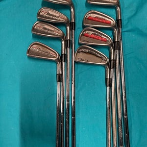 Men's TaylorMade 775 CB Iron Set Right Handed Regular Flex Steel Shaft (Used)