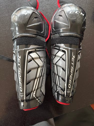 Junior CCM 13" (Used) JetSpeed FT350 Shin Pads