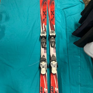 Kid's Axis 125 cm All Mountain Skis With Bindings (Used)