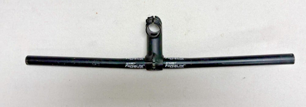 Vintage Ritchey Force Lite 565mm Black Aluminum Flat Handlebar Bontrager 70mm