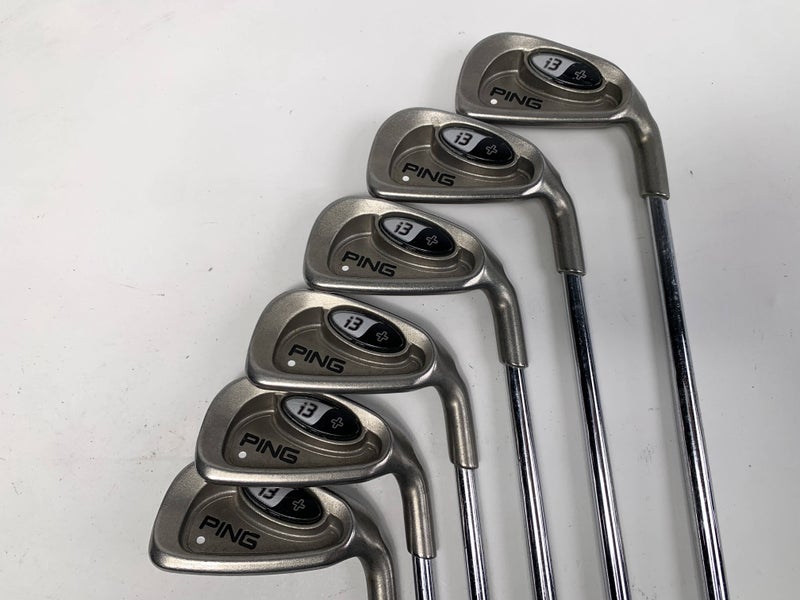 Ping i3 + Iron Set 4-9 White Dot 3* Up Cushin Regular Steel Mens RH