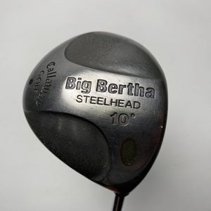 Callaway Steelhead Driver 10* Stiff Steel Mens RH Dent