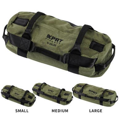 XPRT Fitness Sand Bag Army Green Small 5-25 lbs 11506-PRMCR-1506ARMS