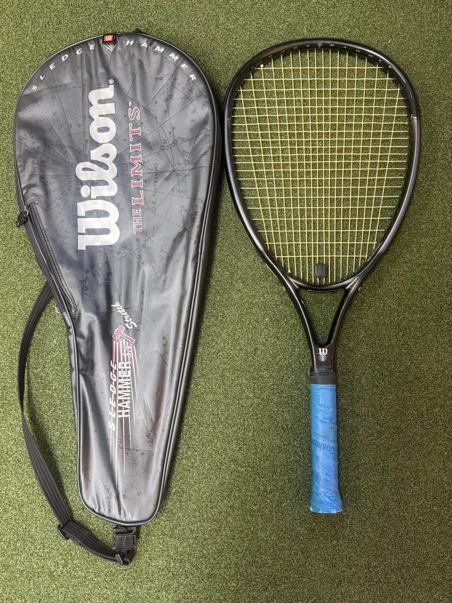 Raquette De Tennis Wilson Sledge Hammer 3.8 – Occasion Bon état – Sans Sac