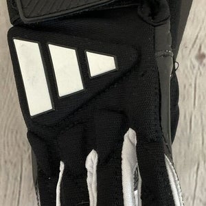 Adidas Youth Scorch Destroy Full Finger Football Gloves Youth Small With Griptak