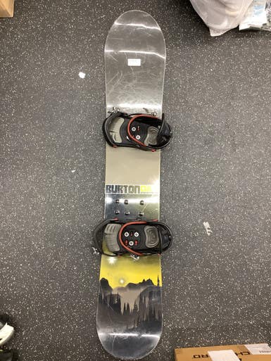 Used Burton Clash 153 Mens Board Bindings Black 153 Cm 11162