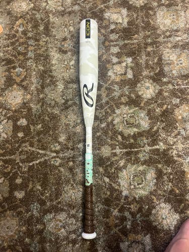 2025 Rawlings USSSA Certified Composite 19 oz 29" (Used) Icon Bat