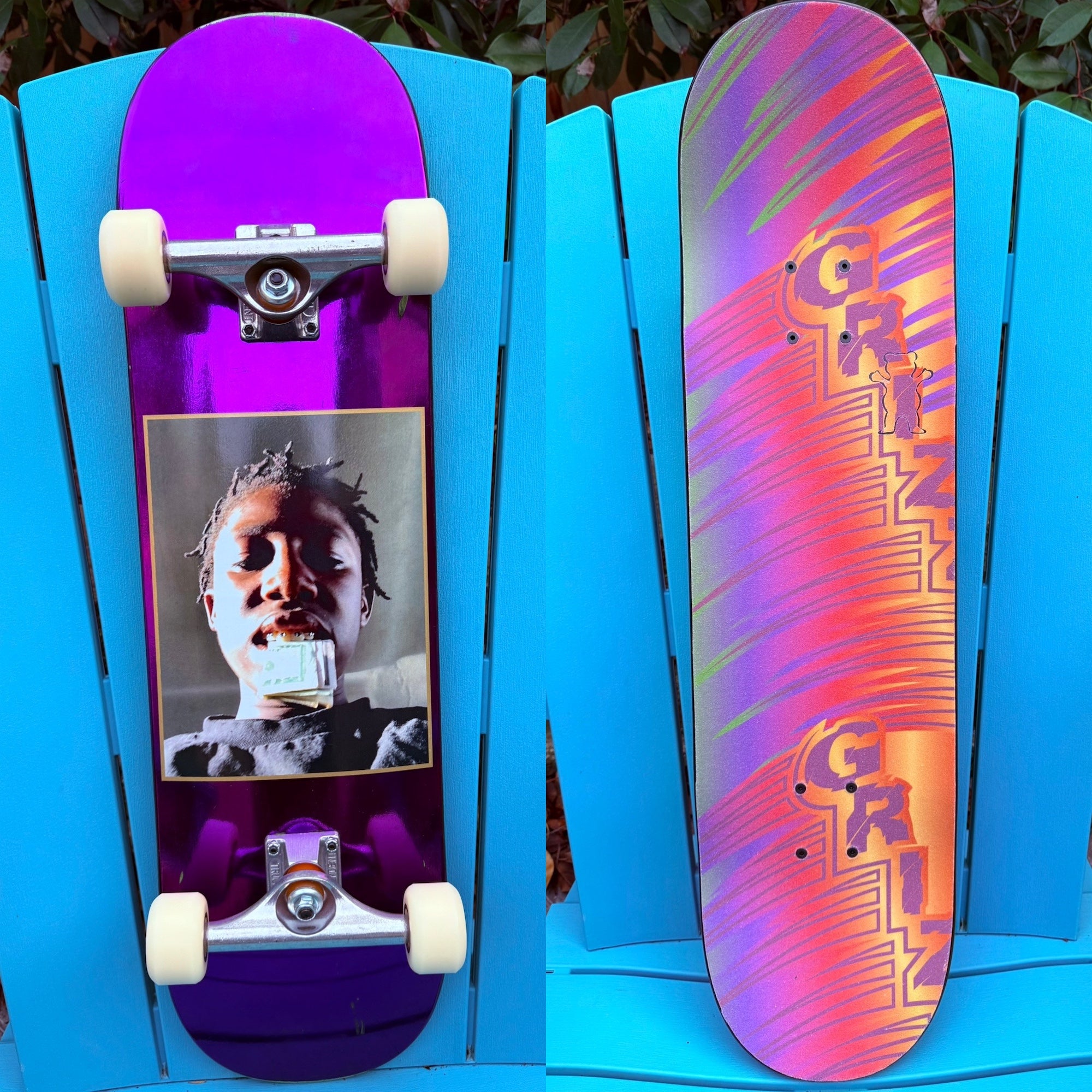 VIOLET デッキ 8.25 KADER SYLLA PRO2 MODEL｜スポーツ