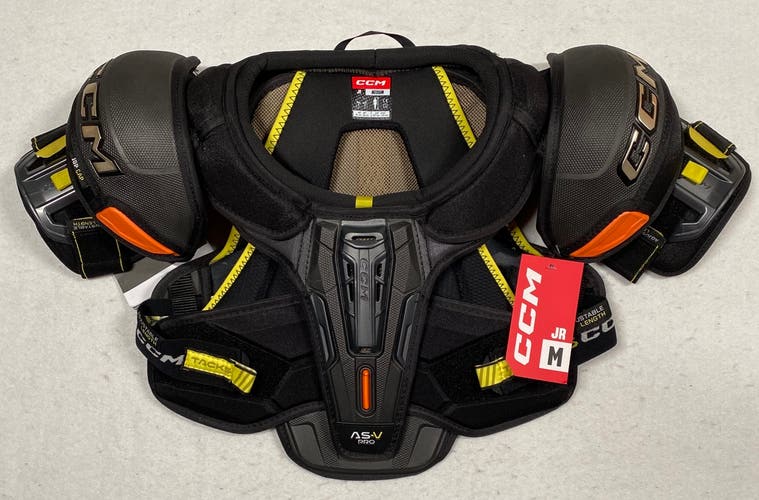 NEW CCM Tacks AS-V Pro Shoulder Pads, Jr Medium