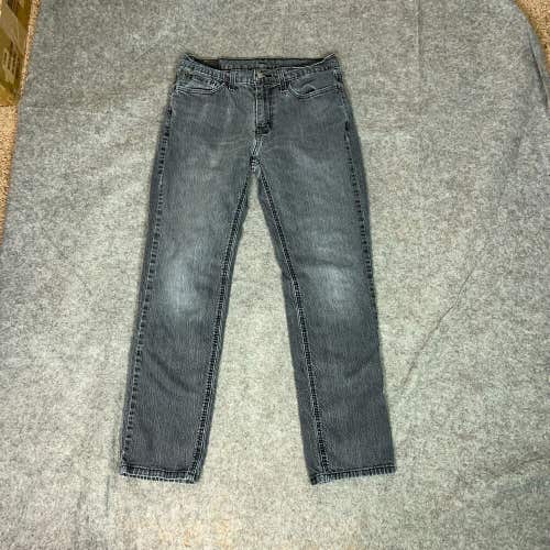 Levis Mens Jeans 31x30 Black Denim Pant Athletic Slim Casual Cotton Everyday 541