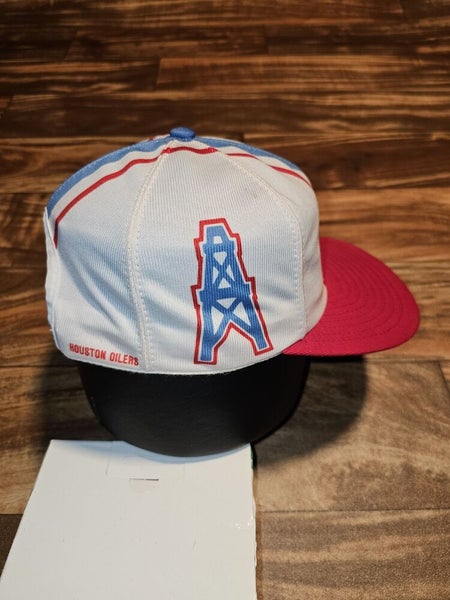Vintage Rare 1980s Houston Oilers Helmet Hat Cap NFL Sports Louisville Snapback