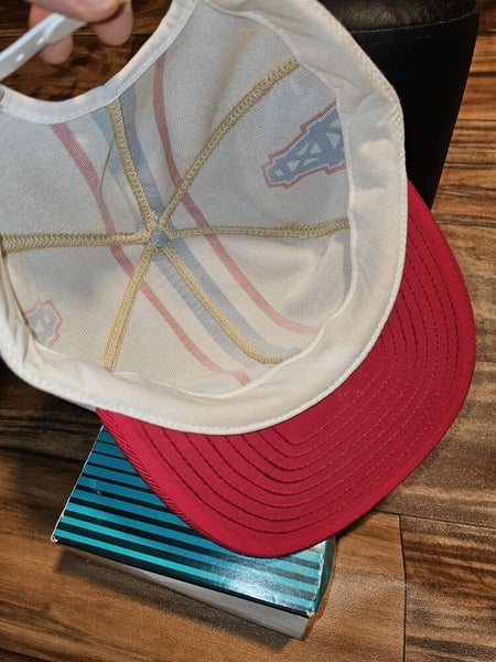 Vintage Rare 1980s Houston Oilers Helmet Hat Cap NFL Sports Louisville Snapback