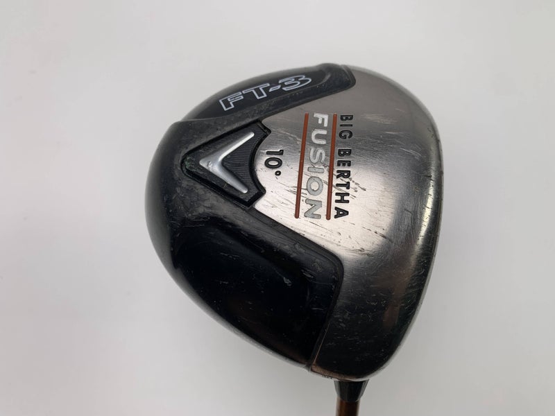 Callaway Fusion FT-3 Driver 10* Aldila NVS 55g Regular Graphite Mens RH