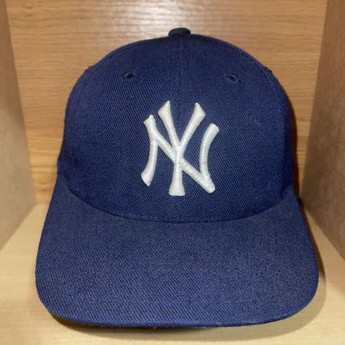Vintage Logo Athletic New York Yankees Embroidered Snapback Hat Cap MLB