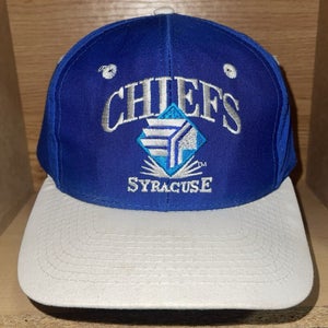 Vintage Syracuse Chiefs Minor League Baseball Snapback Hat Cap