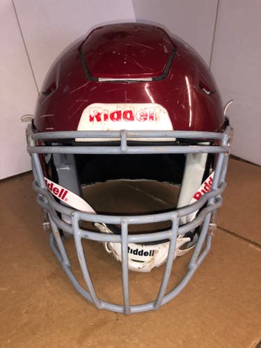 USED RIDDELL FLEX ADULT HELMET - XLARGE - PEARL CARDINAL