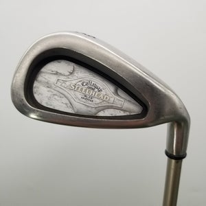 2000 CALLAWAY STEELHEAD X14 8 IRON LADIES GEMS 35.5" GOOD