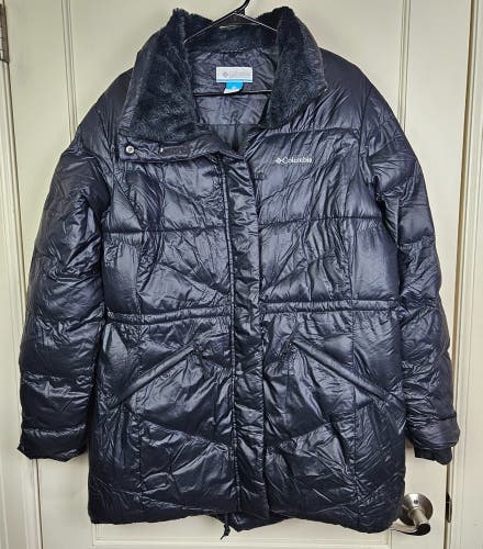 Columbia Women's Peak To Park II Mid Insulated Puffer Jacket Coat Size: XL Black