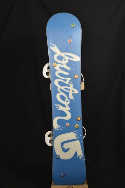 BURTON FEATHER SNOWBOARD SIZE 149 CM WITH BURTON MEDIUM BINDINGS