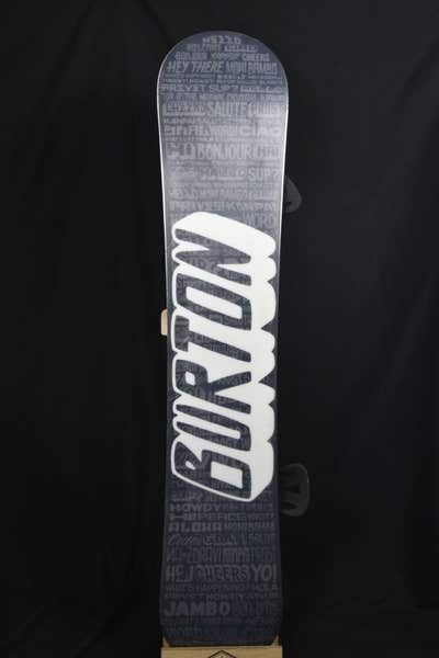 BURTON BULLET SNOWBOARD SIZE 157 CM WITH LARGE BURTON