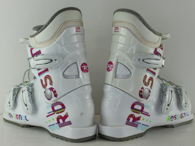 Kid's Girls Rossignol Fun Girl Downhill Ski Boots (Used) 265 MM / 22.5 Mondo