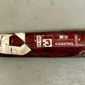 2022 DeMarini Voodoo BBCOR Certified Bat (-3) Alloy 30 oz 33" (Used)