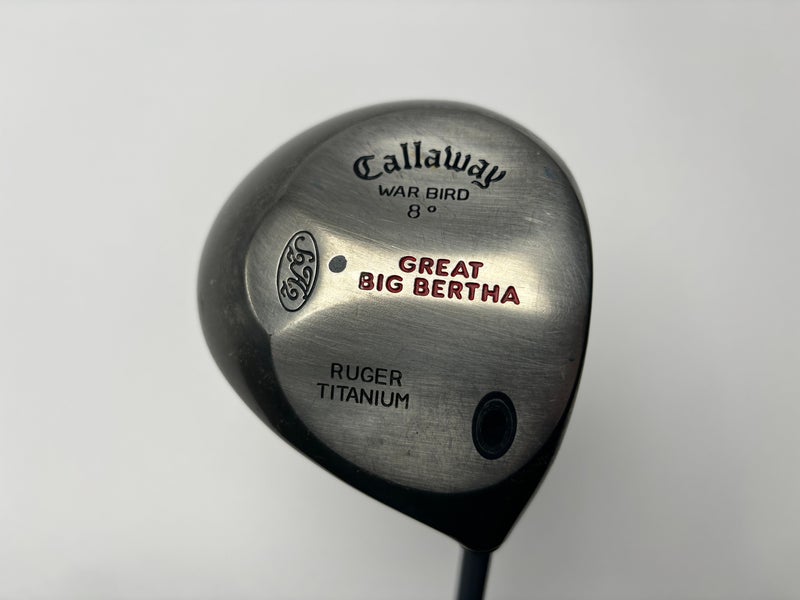 Callaway Big Bertha Warbird Driver 8* BB UL Firm Graphite Mens RH